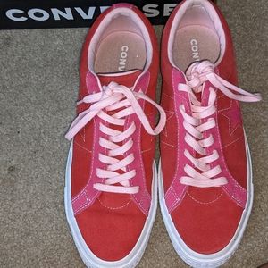 Converse One star Red and Pink